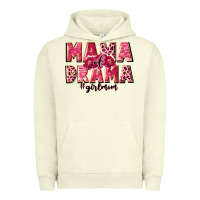 Pigment Pistachio mama of drama girl mom Urban Hoodie - JahusDesignShop