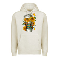 Oatmeal Heather Mama Needs Coffee Cup Premium Hoodie - FaDigitalArtStudio