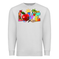 Love Teacher Summer Premium Sweatshirt | Teevron