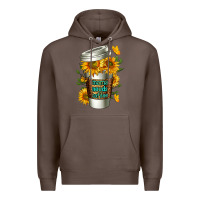 Coffee Mama Needs Coffee Cup Premium Hoodie - FaDigitalArtStudio