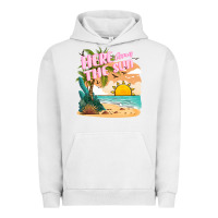 Pigment Lunar Rock here comes the sun Urban Hoodie - JahusDesignShop
