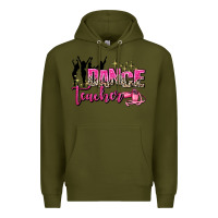 Army Green dance teacher Premium Hoodie - AdoDesignShop