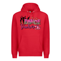 Red dance teacher Premium Hoodie - AdoDesignShop