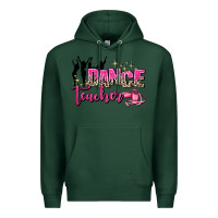 Sports Green dance teacher Premium Hoodie - AdoDesignShop