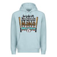 Blue Mist baseball mama mama mama Premium Hoodie - CowhideDigitalArt