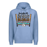 Colony Blue baseball mama mama mama Premium Hoodie - CowhideDigitalArt