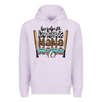 Lilac baseball mama mama mama Premium Hoodie - CowhideDigitalArt