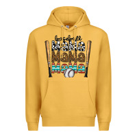 Mustard baseball mama mama mama Premium Hoodie - CowhideDigitalArt