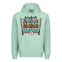 Seafoam baseball mama mama mama Premium Hoodie - CowhideDigitalArt