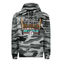 Slate Camo baseball mama mama mama Premium Hoodie - CowhideDigitalArt