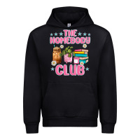 Black the homebody club Urban Hoodie - JahusDesignShop