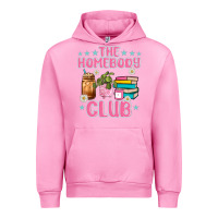 Fuchsia Pink the homebody club Urban Hoodie - JahusDesignShop