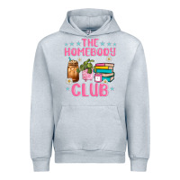 Heather Grey the homebody club Urban Hoodie - JahusDesignShop