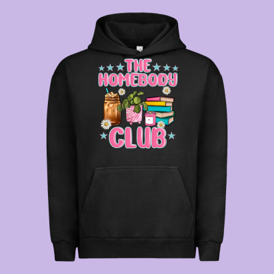 The Homebody Club Urban Hoodie Designed By Jahusdesignshop