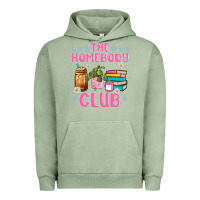 Pigment Oil Green the homebody club Urban Hoodie - JahusDesignShop