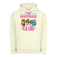 Pigment Pistachio the homebody club Urban Hoodie - JahusDesignShop