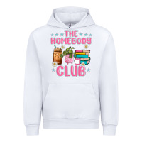 White the homebody club Urban Hoodie - JahusDesignShop