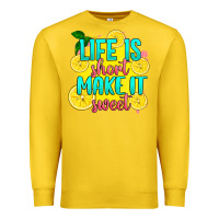 Lemon life is  make it sweet Premium Sweatshirt - RanaPortraitStore