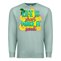 Seafoam life is  make it sweet Premium Sweatshirt - RanaPortraitStore