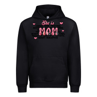 Black she is mom compliment words Urban Hoodie - JahusDesignShop
