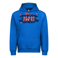 Cobalt she is mom compliment words Urban Hoodie - JahusDesignShop