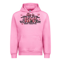 Fuchsia Pink she is mom compliment words Urban Hoodie - JahusDesignShop