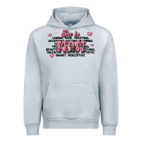 Heather Grey she is mom compliment words Urban Hoodie - JahusDesignShop