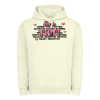 Pigment Pistachio she is mom compliment words Urban Hoodie - JahusDesignShop