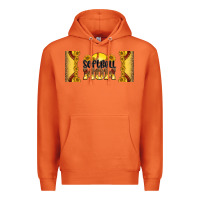 Carrot leopard softball mom 16oz libbey glass Premium Hoodie - HRA Design Shop