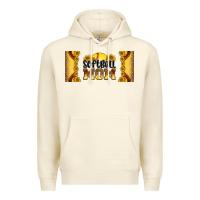 Sandshell leopard softball mom 16oz libbey glass Premium Hoodie - HRA Design Shop
