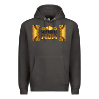 Smoke leopard softball mom 16oz libbey glass Premium Hoodie - HRA Design Shop