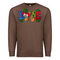 Chestnut love haitian republic Premium Sweatshirt - RanaPortraitStore