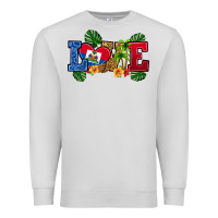 Dove Grey love haitian republic Premium Sweatshirt - RanaPortraitStore