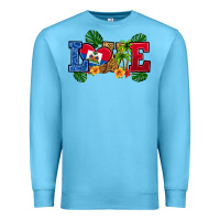 Ocean Blue love haitian republic Premium Sweatshirt - RanaPortraitStore
