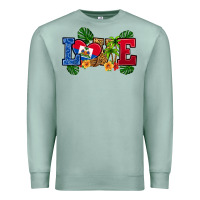 Seafoam love haitian republic Premium Sweatshirt - RanaPortraitStore