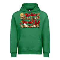 Emerald kinda house wife kinda thug wife Urban Hoodie - JahusDesignShop