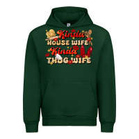 Forest Green kinda house wife kinda thug wife Urban Hoodie - JahusDesignShop