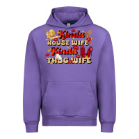 Tulip kinda house wife kinda thug wife Urban Hoodie - JahusDesignShop