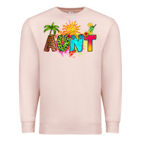 Pale Pink summer aunt Premium Sweatshirt - RanaPortraitStore