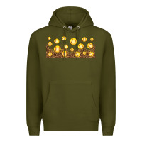 Army Green leopard softball 16oz libbey glass Premium Hoodie - HRA Design Shop