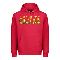 Cardinal leopard softball 16oz libbey glass Premium Hoodie - HRA Design Shop