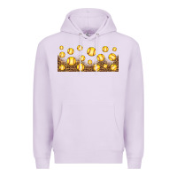 Lilac leopard softball 16oz libbey glass Premium Hoodie - HRA Design Shop