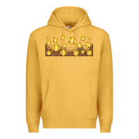 Mustard leopard softball 16oz libbey glass Premium Hoodie - HRA Design Shop