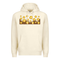 Sandshell leopard softball 16oz libbey glass Premium Hoodie - HRA Design Shop