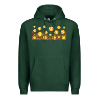 Sports Green leopard softball 16oz libbey glass Premium Hoodie - HRA Design Shop