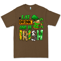 Cacao Eat drink and be Irish St. Patrick's Premium Tee - LillyAllenDesigns
