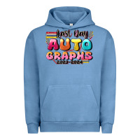 Pigment Pebble Blue last day autographs Urban Hoodie - JahusDesignShop