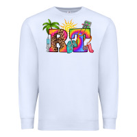 White respiratory therapist summer Premium Sweatshirt - RanaPortraitStore