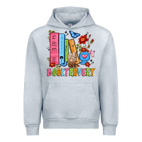 Heather Grey booktrovert Urban Hoodie - JahusDesignShop