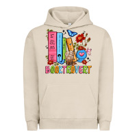 Pigment French Oak booktrovert Urban Hoodie - JahusDesignShop